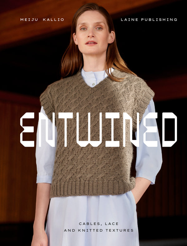 Entwined: Cables, Lace and Knitted Textures by Meiju Kallio