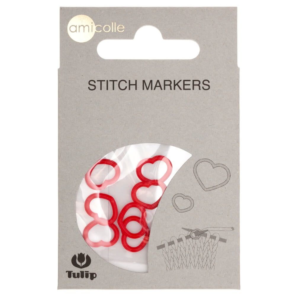 Heart Stitch Markers — Small