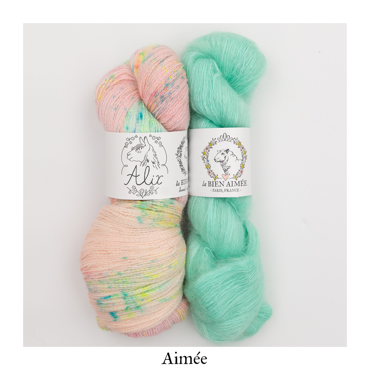 Coquelicot Vest Yarn Bundle — Aimée / Size 1-2