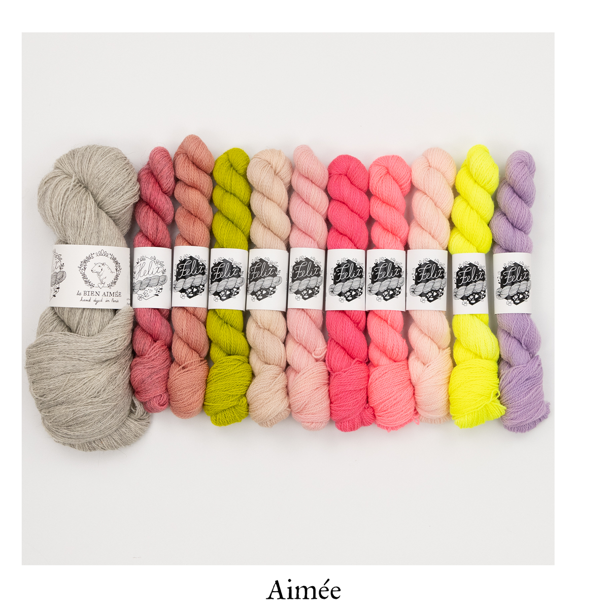 Jubilee Wervel Yoke Yarn Bundle — Aimée / Size 1