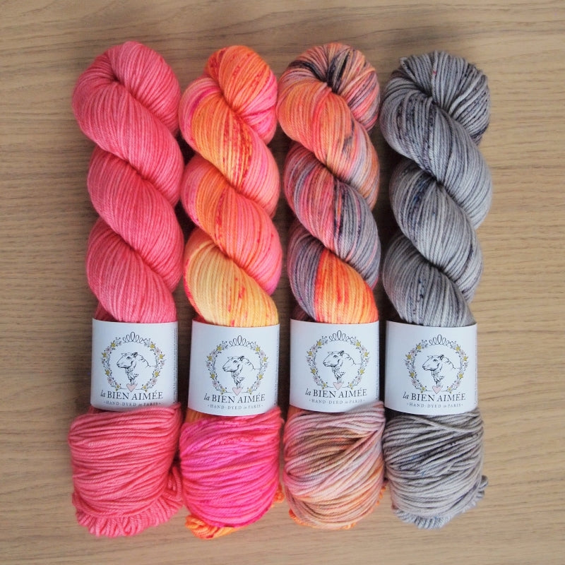 Comfort Fade Cardi Bundle - DYE TO ORDER — The Hotness / Size 1 (XS/S/M)