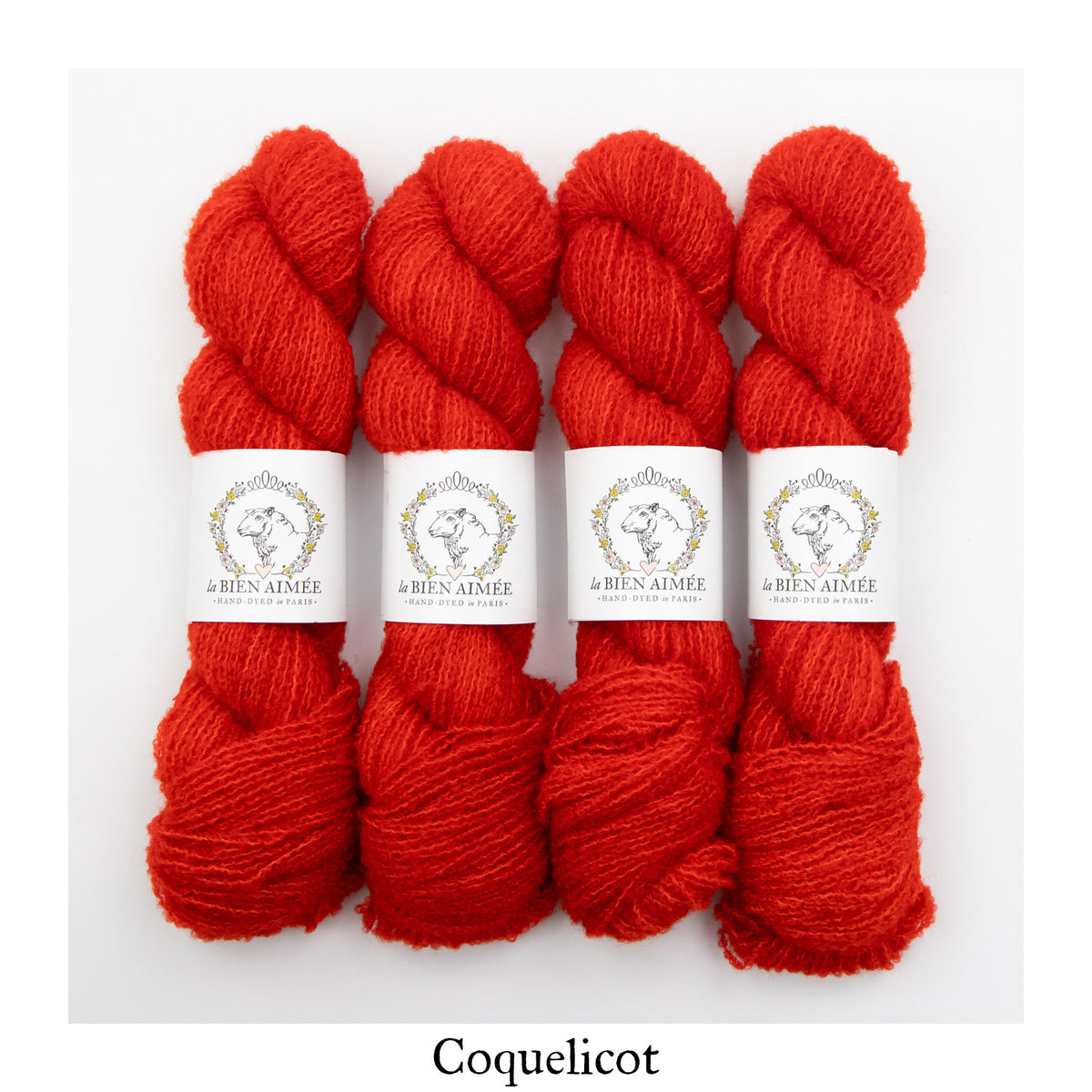 Merino Bouclé — Coquelicot