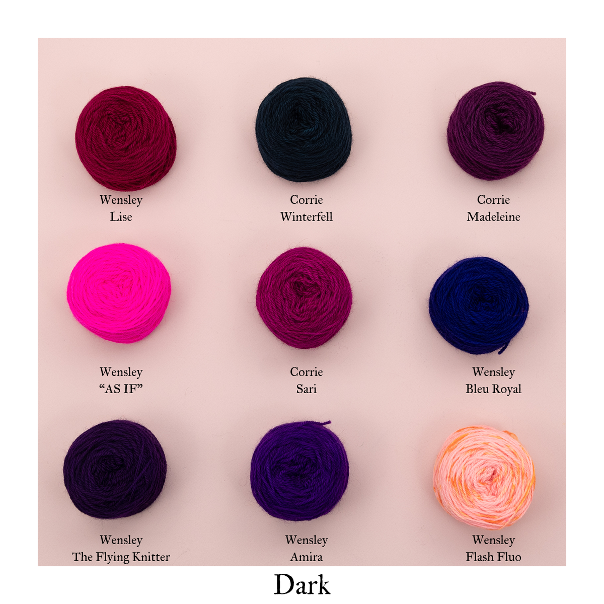 Play Yarn Bundle — Dark