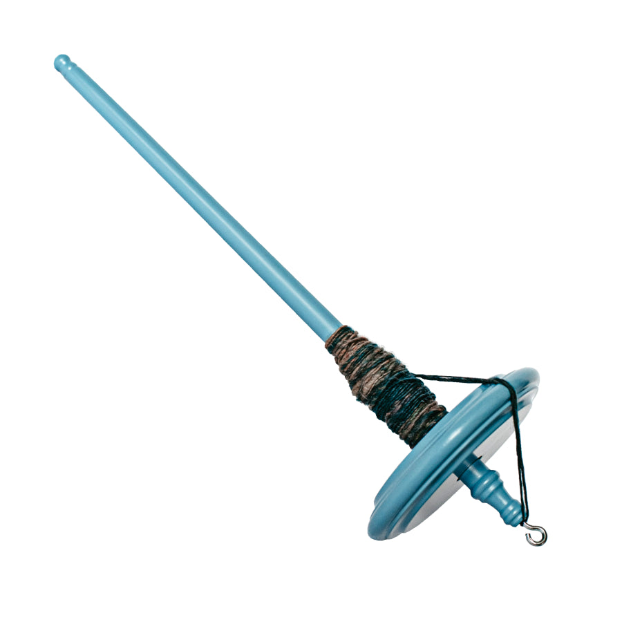 Drop Spindle — Blue Light