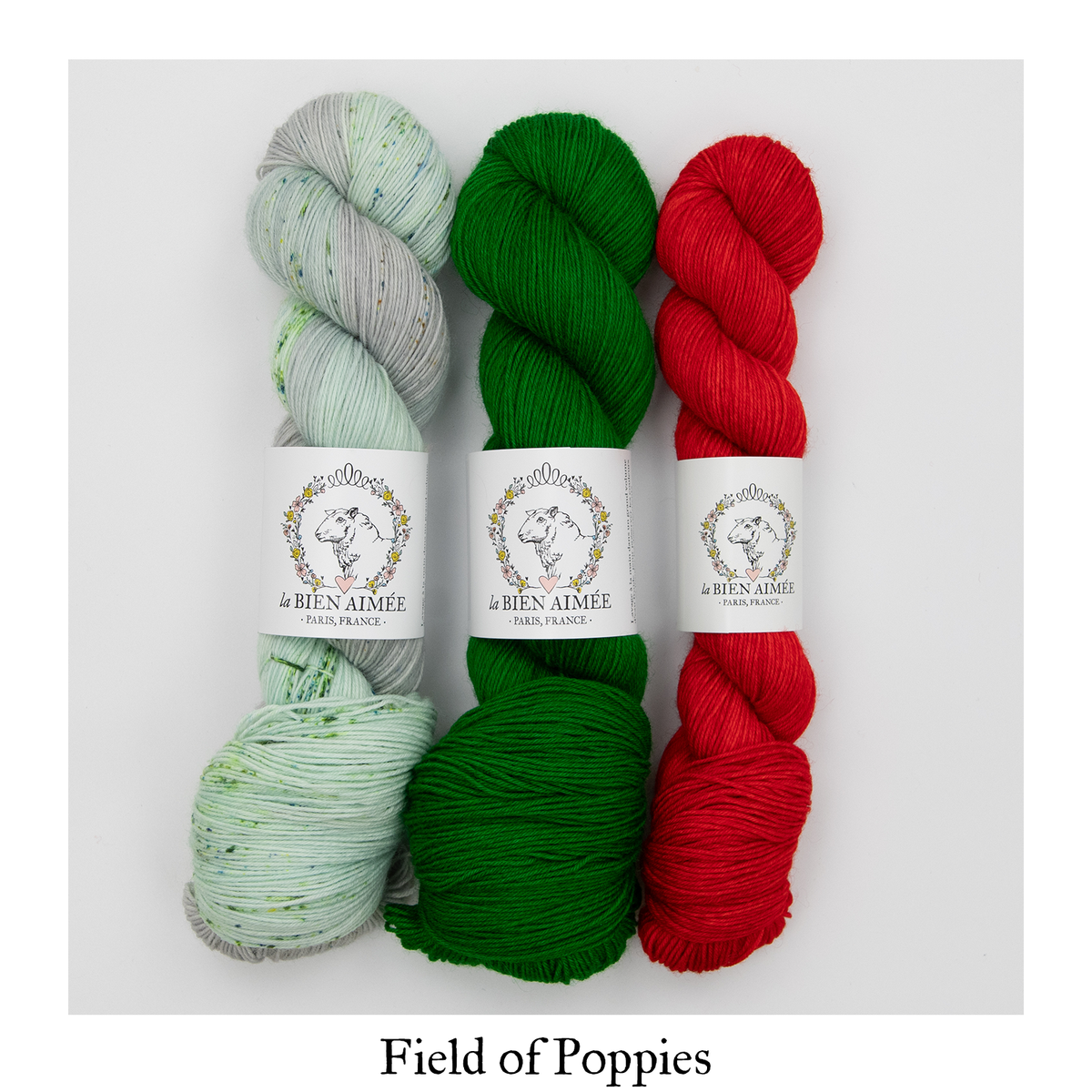 Field of Poppies sock set — Original