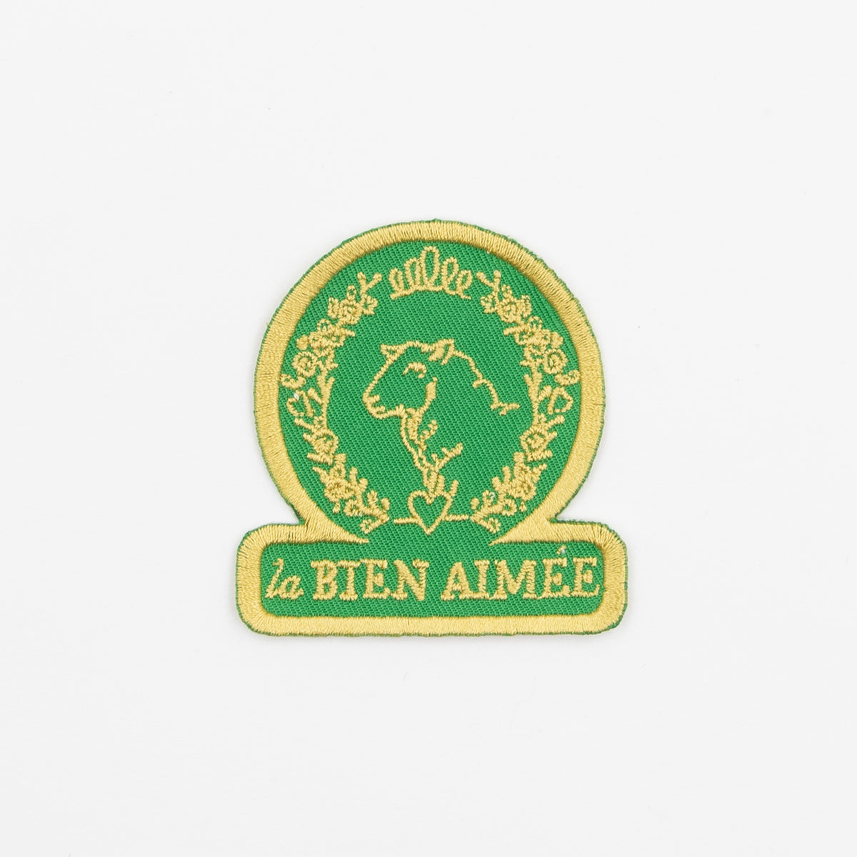 La Bien Aimée Beanie Patches — Green