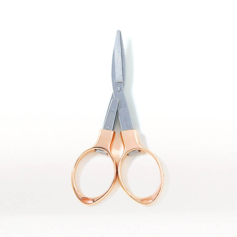 KnitPro Folding Scissors — Rose Gold