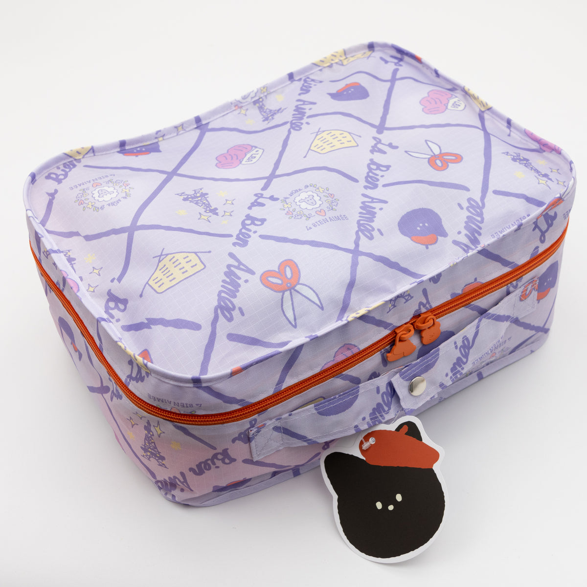 Goobles Tools x La Bien Aimée Travel Bags — Purple - large