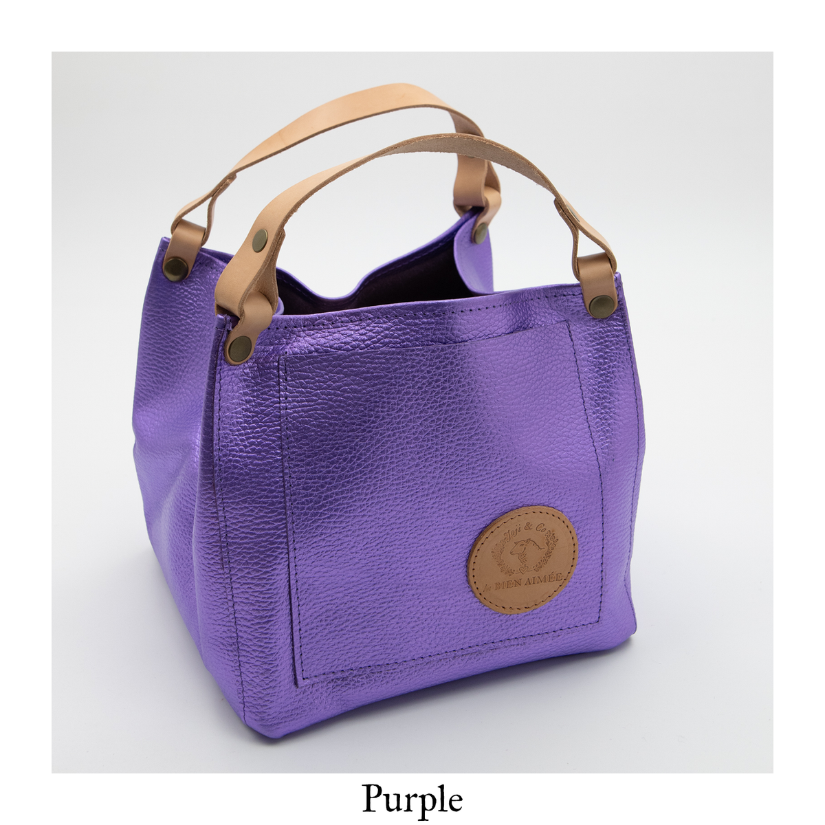 Inés Bag by Joji & Co x La Bien Aimée — Purple