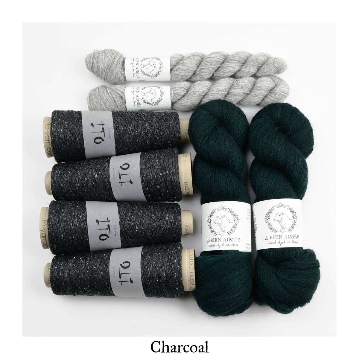 Reflected Bundle — Charcoal