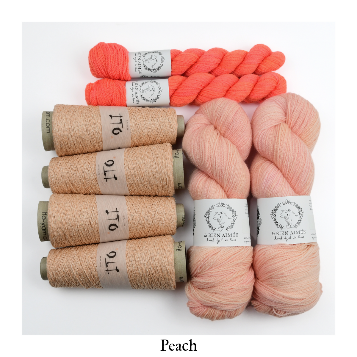 Reflected Bundle — Peach