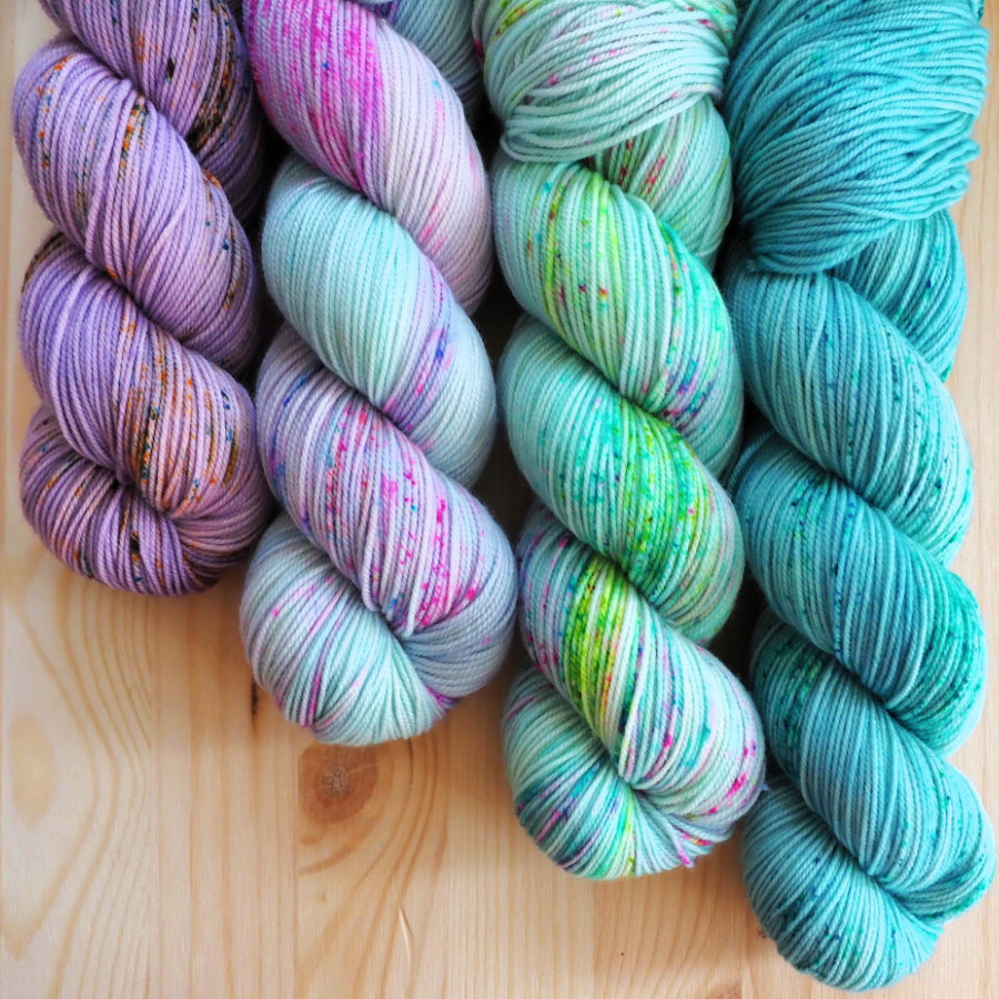 Rose Cardigan Fade Bundle - DYE TO ORDER — Anemenamu / Size XS