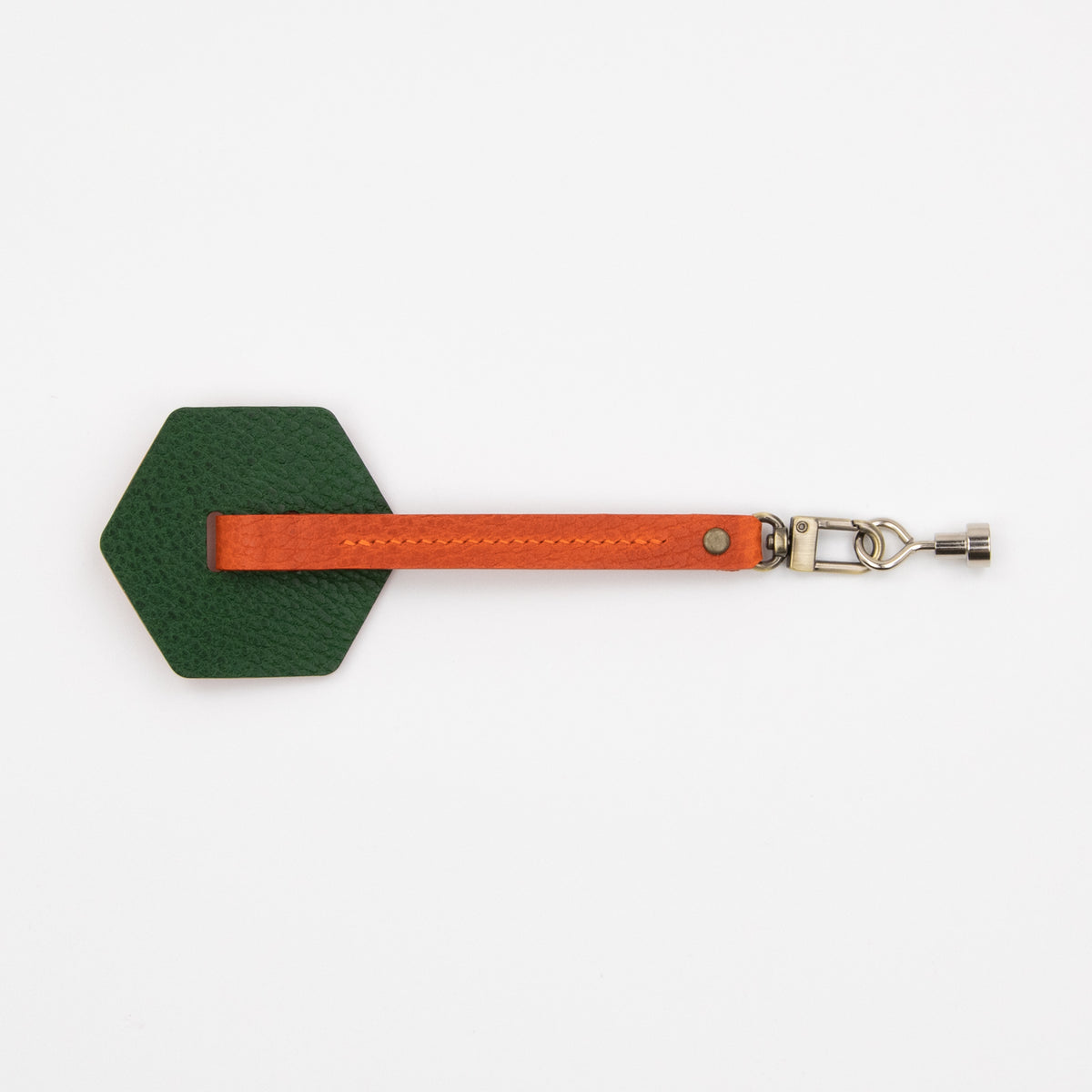 La Bien Aimée Yarn Holder — Orange + Green
