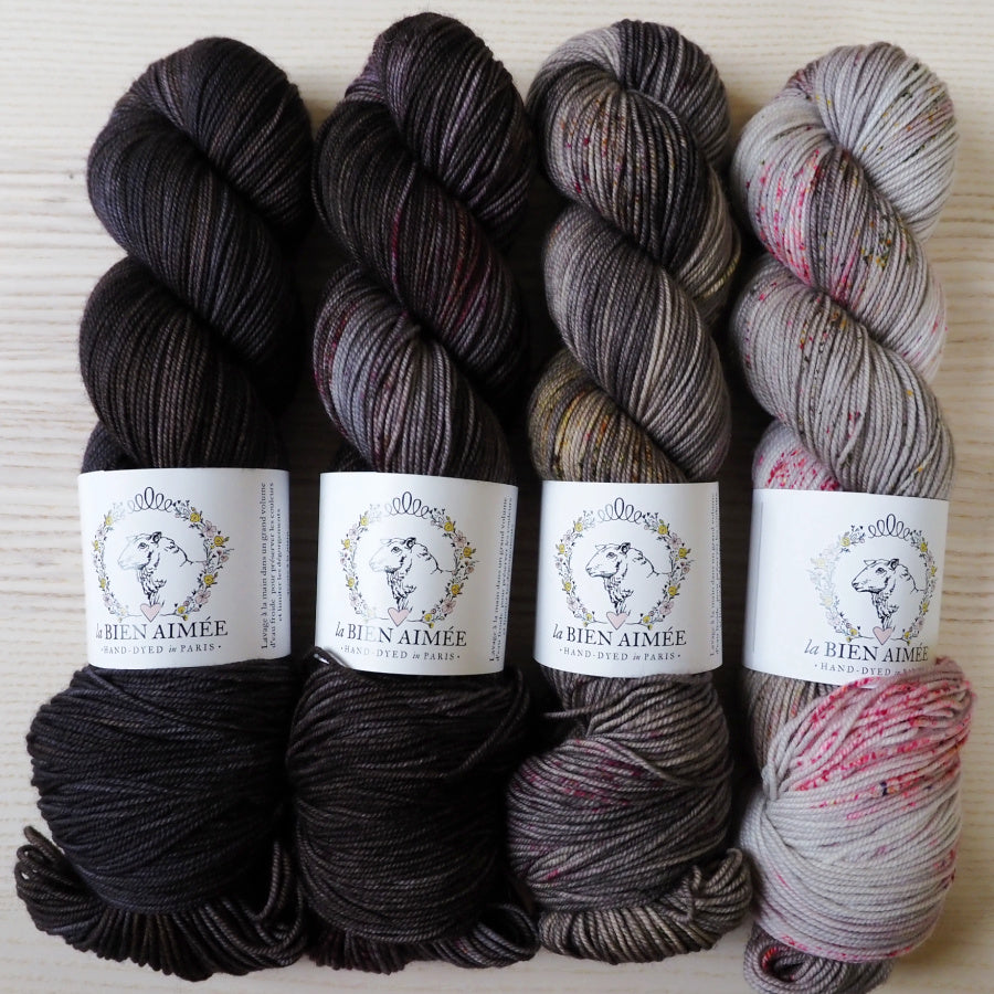 Rose Cardigan Fade Bundle - DYE TO ORDER — Totoro & Mei / Size XS