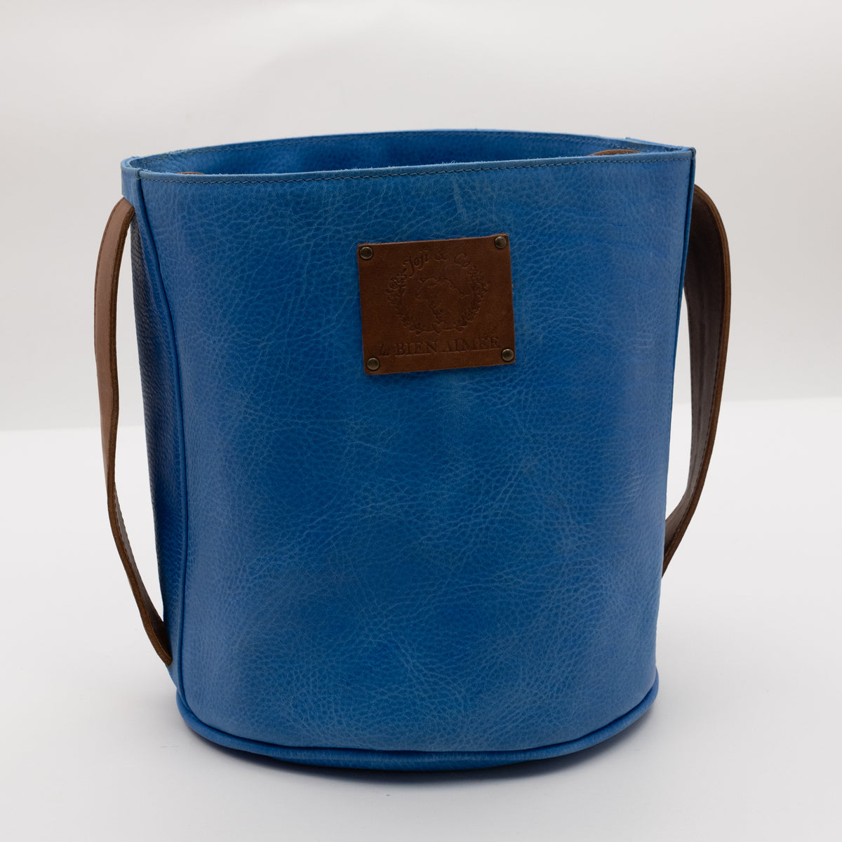 Virginia Bag by Joji & Co x La Bien Aimée — Bleu