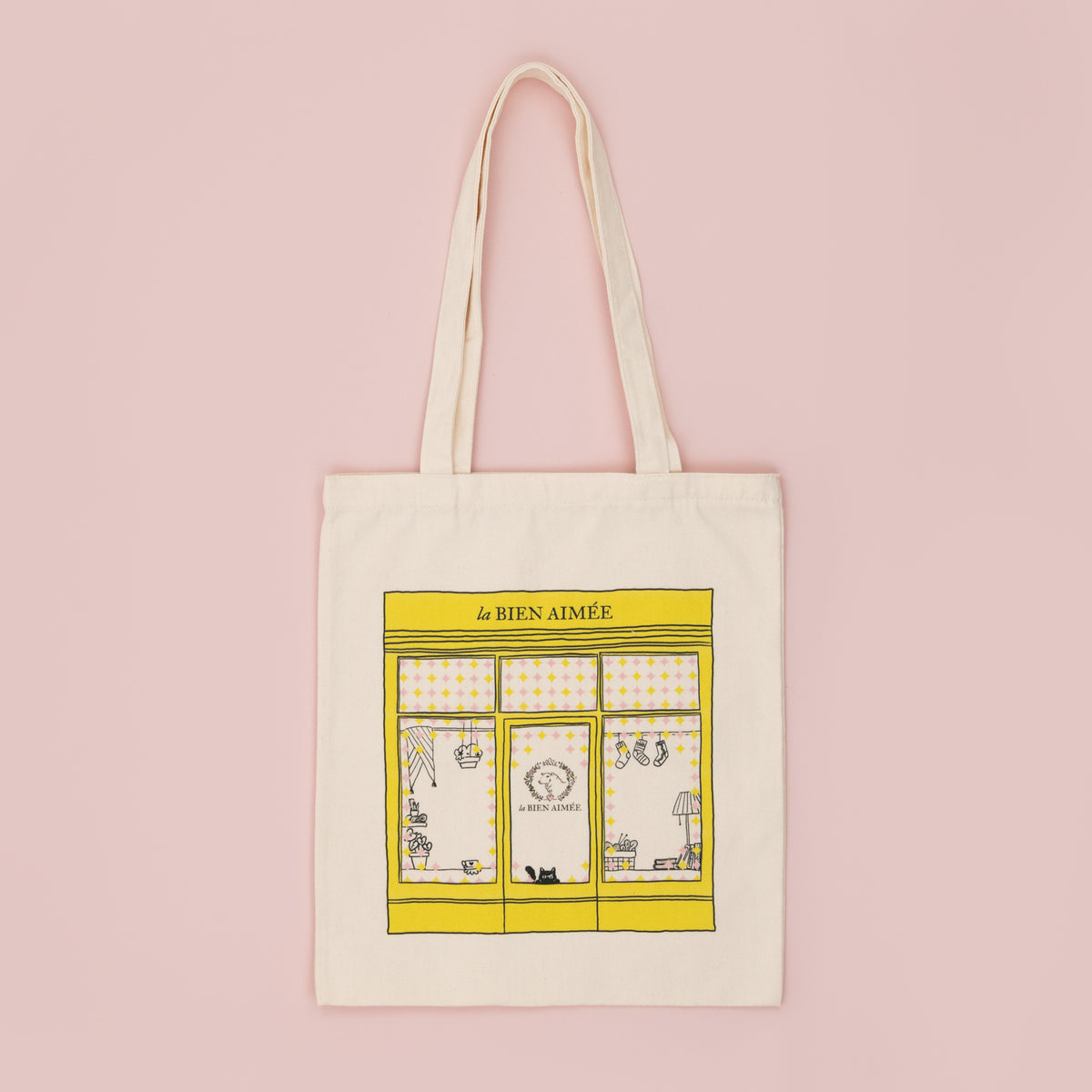 Pop-up Totebags — Yellow Storefront