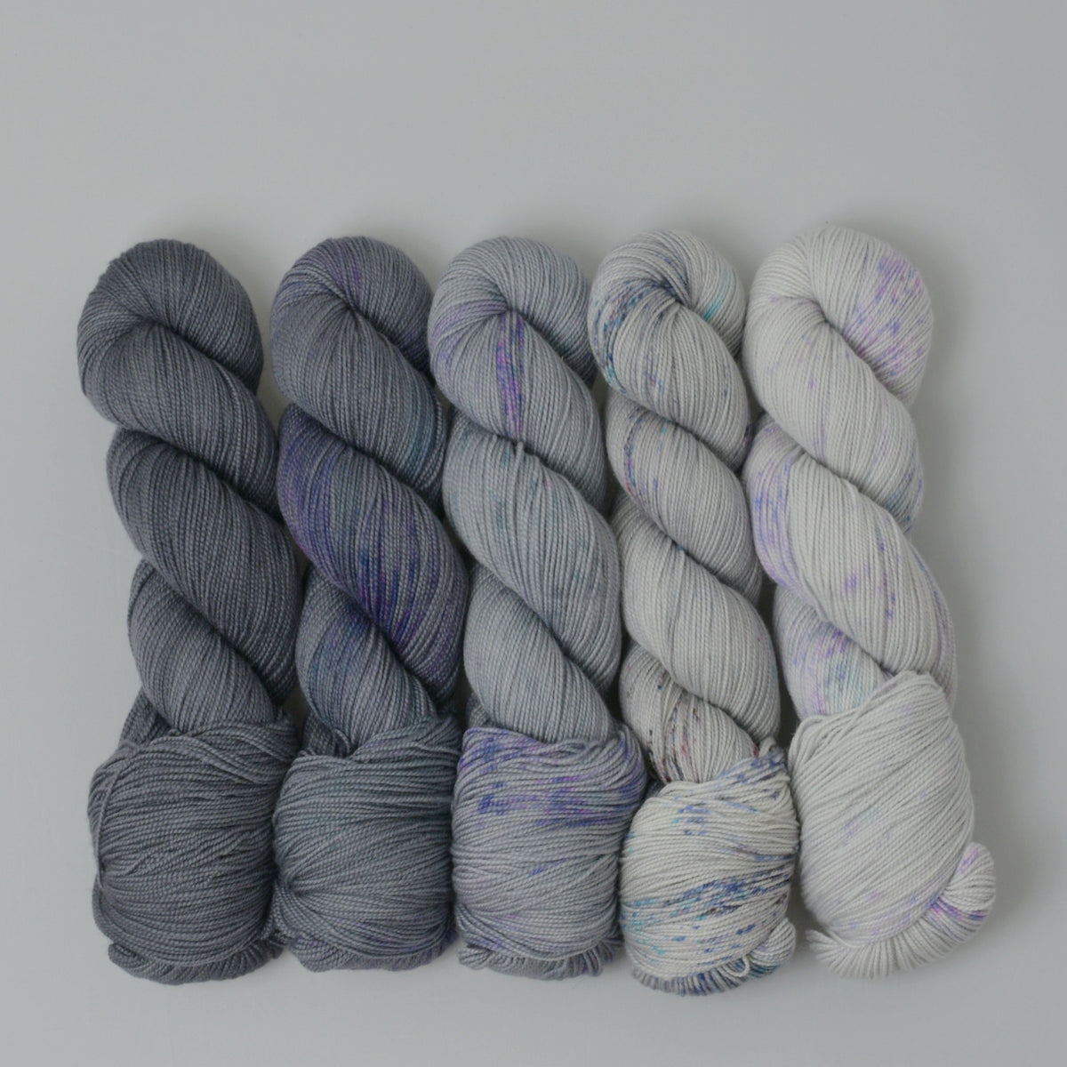 5 Skein Fade Bundle - Twist Nouveau — All The Greys