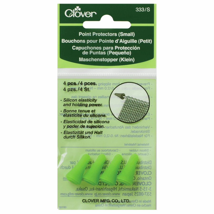 Clover Needle Accessories — SMALL Point Protectors