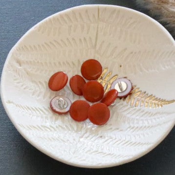 Lise Tailor - Shank Button (Mother of Pearl) — 12mm / Caramel