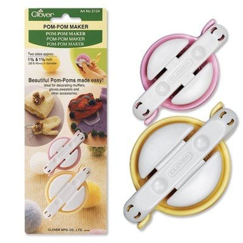 Clover Accessory Makers — Pom Pom Maker - SMALL