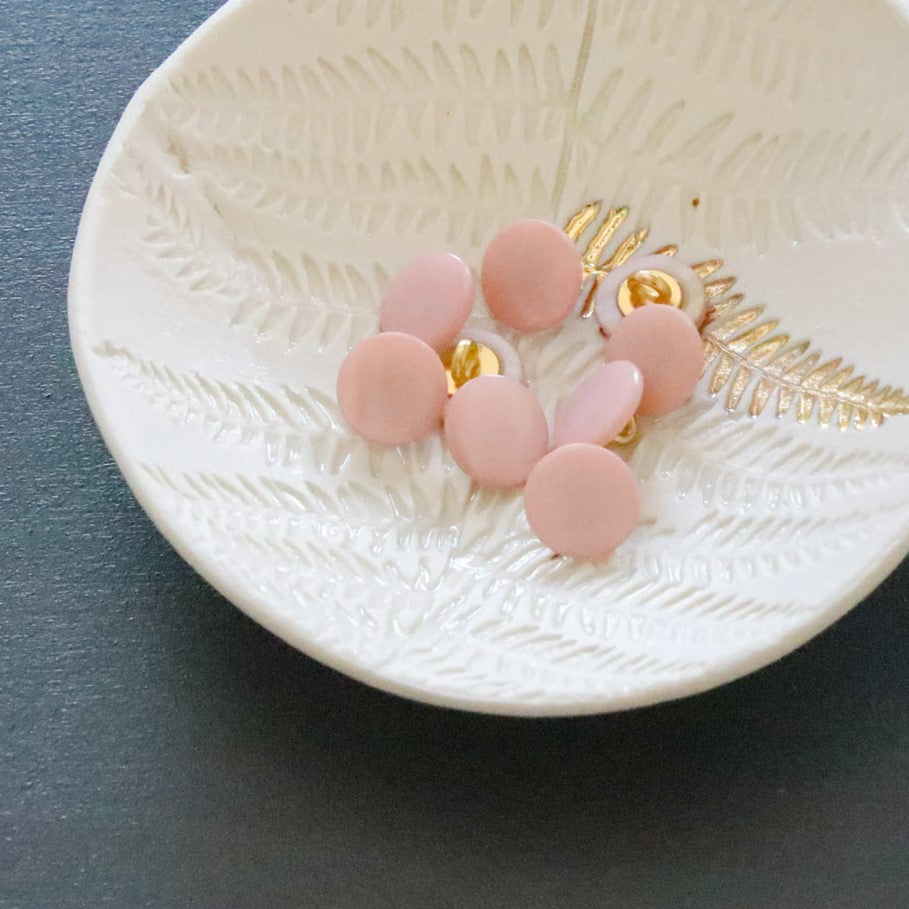 Lise Tailor - Shank Button (Mother of Pearl) — 12mm / Rose